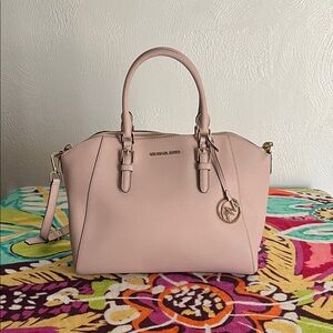 Michael Kors Blush Satchel Bag
